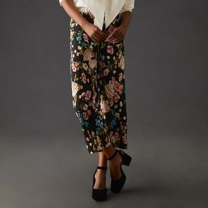 Cropped Wide Leg Pant